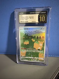 CGC Pristine 10 Ditto 197/172 AR Art Rare VSTAR Universe s12a Pokemon Card JP - Image 1
