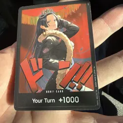 One Piece Boa Hancock Don Card Your Turn Heroines Foil EBO3 Mint - Image 2