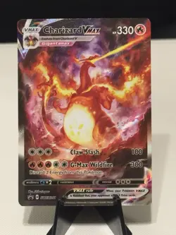 Pokemon TCG Charizard VMAX SWSH261 Black Star Promos Holo Card NM Condition - Image 1