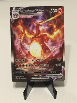 Pokemon TCG Charizard VMAX SWSH261 Black Star Promos Holo Card NM Condition - Image 3