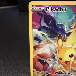 Pokemon Pikachu TCG Full Art Secret Rare Holo Card 160/159 Crown Zenith NM - Image 2
