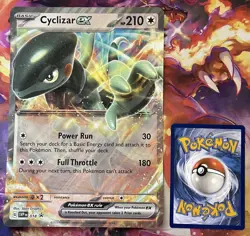 Cyclizar ex SVP 018 JUMBO OVERSIZED Black Star Promo Pokemon Card - Image 1