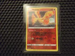 Moltres 012/078 Pokemon Go Rare Reverse Holo Pokemon Card New! - Image 1