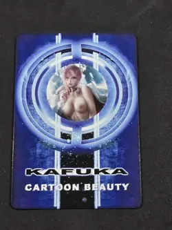 Kafuka Cartoon Beauty ACG Goddess Story Sexy Waifu Anime Card Lightning - Image 2