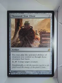 Thousand-Year Elixir - R263/301 - MTG - The List Reprints (LIST) - Image 1
