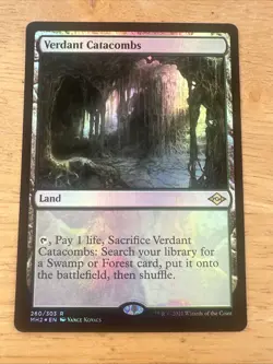 Verdant Catacombs NM Modern Horizons 2 Foil MTG - Image 1