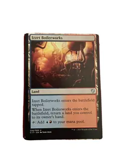 Izzet Boilerworks - Miscut Misprint. Mtg Magic The Gathering - Image 1