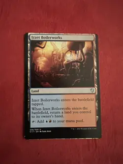 Izzet Boilerworks - Miscut Misprint. Mtg Magic The Gathering - Image 2