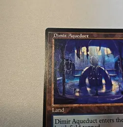 MISPRINT MISCUT Dimir Aqueduct (Retro Frame) - BRC Rare - MTG Magic MISPRINT - Image 2
