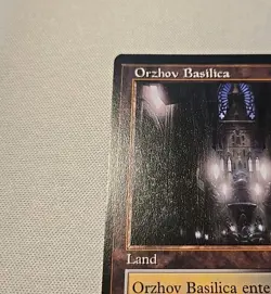 MISPRINT MISCUT Orzhov Basilica (Retro Frame) - BRC Rare - MTG Magic MISPRINT - Image 2