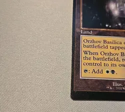 MISPRINT MISCUT Orzhov Basilica (Retro Frame) - BRC Rare - MTG Magic MISPRINT - Image 5