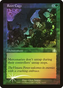 Magic The Gathering MTG ROOT CAGE FOIL Prophecy NM Near Mint - Image 1