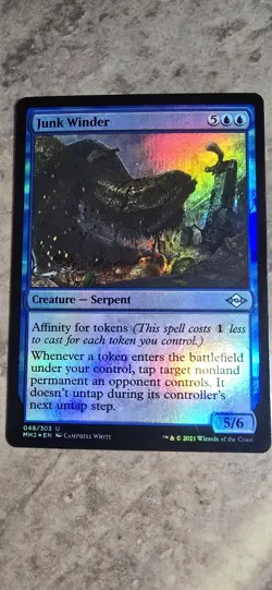 Junk Winder Modern Horizons 2 Foil Creature Serpent Uncommon MTG NM - Image 1