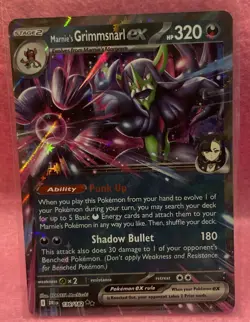 ✨Marnie's Grimmsnarl ex ✨136/182 Destined Rivals Holo Pokemon - Image 2