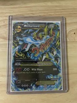 Mega M Charizard EX 69/106 Pokemon XY Flashfire 2014 Ultra Rare Holo - Image 1