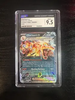 Pokemon Charizard Ex #054 | CGC 9.5 | Ready To Ship✅ - Image 1