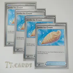 Jumbo Ice Cream 091/094 x4 Playset 4x Pokemon TCG ME02 Phantasmal Flames PFL - Image 1