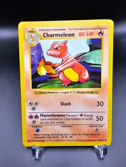 EX - Charmeleon - 24/102 - Shadowless - Base Set - Pokemon Card - Image 1