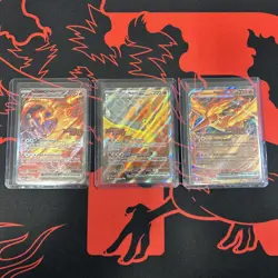 🔥Team Rocket’s Moltres EX RARE Promo Lot 229/182 208/182 031/182 Pokemon🔥 - Image 1
