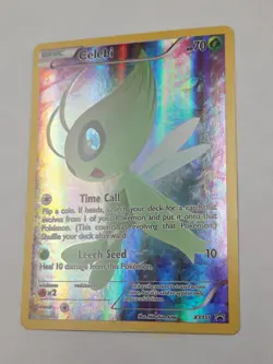 Pokemon TCG Celebi XY111 Black Star Promo Full Art LP - Image 2