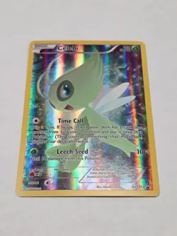 Pokemon TCG Celebi XY111 Black Star Promo Full Art LP - Image 4