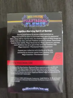 Pokemon TCG Mega Evolution Phantasmal Flames Booster Bundle Box SEALED NEW - Image 2
