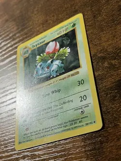 Pokemon Ivysaur 30/102 Base Set Shadowless Card - Image 2