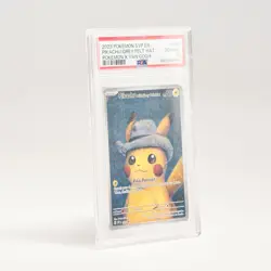 2023 Pokemon x Van Gogh SVP Promo #085 Pikachu with Grey Felt Hat PSA 10 - Image 4