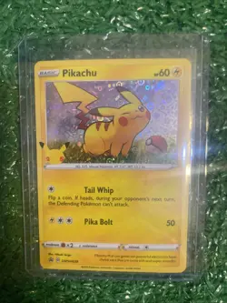 Pokemon Pikachu - (General Mills) SWSH039 Sword And Shield Black Star Promo NM - Image 1