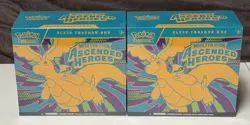 Pokemon TCG Mega Evolution ASCENDED HEROES - Elite Trainer Box - LOT OF 2 ETBs - Image 1