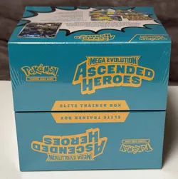 Pokemon TCG Mega Evolution ASCENDED HEROES - Elite Trainer Box - LOT OF 2 ETBs - Image 4