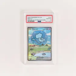 2024 Pokemon Paldean Fates #232 Mew EX Special Illustration Rare PSA 10 - Image 3