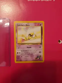 Pokemon TCG Sabrina's Abra Gym Challenge 93 Regular Unlimited Common - Image 2