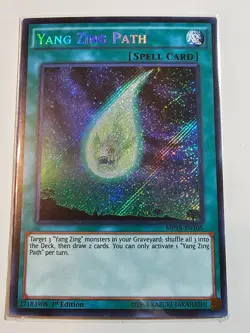 Yang Zing Path MP15-EN105 1st Edition Secret Rare Yugioh - Image 1