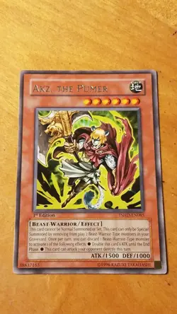 Akz, the Pumer TSHD-EN085 - Yugioh Yu Gi Oh! Rare - Image 1