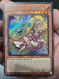 Tenyi Spirit – Suruya Secret Rare SUDA-EN021 NM Supreme Darkness Yu-Gi-Oh - Image 2