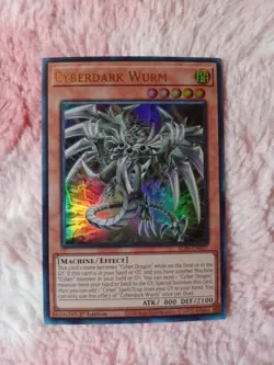 Yu-Gi-Oh! Cyberdark Wurm ALIN-EN027 Alliance Insight 1st Edition - Image 1