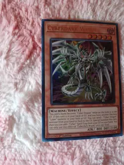 Yu-Gi-Oh! Cyberdark Wurm ALIN-EN027 Alliance Insight 1st Edition - Image 2