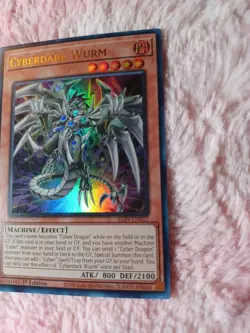 Yu-Gi-Oh! Cyberdark Wurm ALIN-EN027 Alliance Insight 1st Edition - Image 3