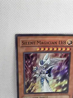Silent Magician & Silent Magician LV8 ntr-en001/002 (MP) Super Rare Yu-Gi-Oh! - Image 5