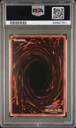 Black Dragon Skull Archfiend RD/HC01-JP020 Over Rush Rare Japanese Yugioh PSA 10 - Image 2