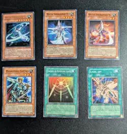 Yu-Gi-Oh! Vintage Warrior Lot - Mystic Swordsman LV2/4/6, Marauding Captain, 1s… - Image 1
