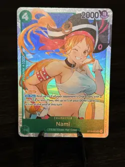 Nami OP14-031 - SR Super Rare - The Azure Sea’s Seven One Piece TCG English - Image 1