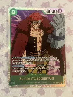 Eustass “Captain” Kid SR OP01-051 Romance Dawn ONE PIECE TCG English NEW - Image 1