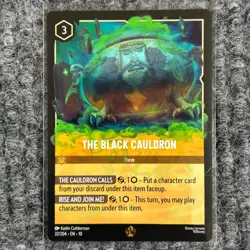 Disney Lorcana Whispers in the Well The Black Cauldron 32/204 Legendary NM - Image 1