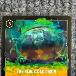 Disney Lorcana Whispers in the Well The Black Cauldron 32/204 Legendary NM - Image 3