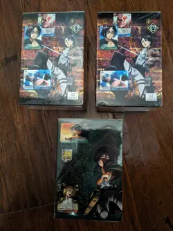 Weiss Schwarz Attack On Titan Volume 1 + 2 Booster Box Lot - Image 2
