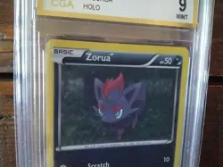 Pokemon Cards promo Holo mcdonalds 9/12 zorua v gx graded ex card sr art b9 - Image 2
