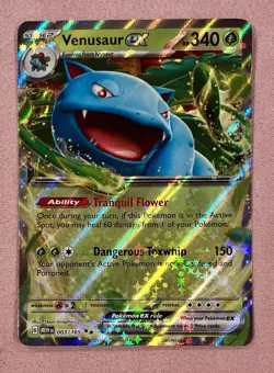 Venusaur EX | Pokemon 151 003/165 | Pokemon Card TCG | Holo | NM - Image 1