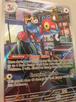 Pokemon TCG Porygon-Z Card 214/182 Scarlet&Violet Paradox Rift Illustration Rare - Image 4